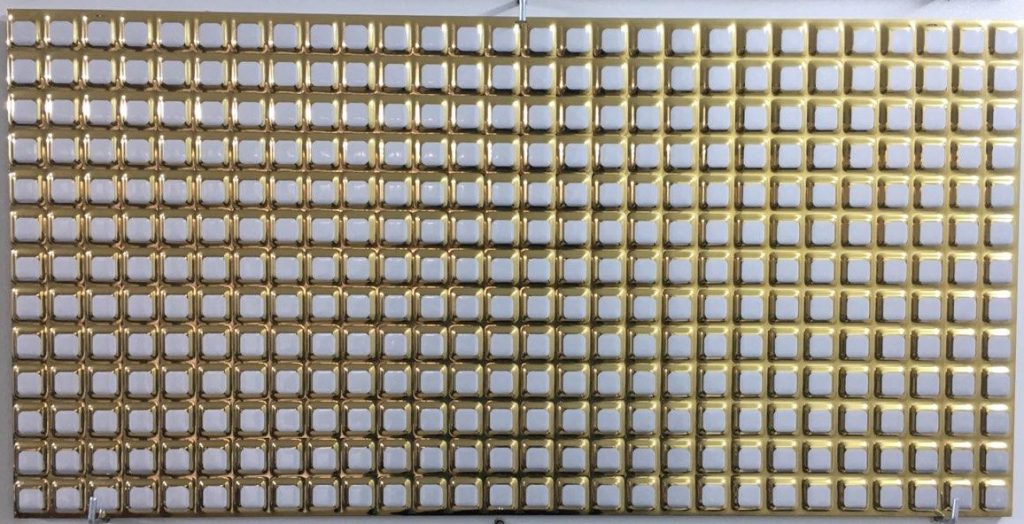 کاشی کوتینگ مربعی طلایی سایز 30*60