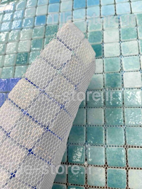 کاشی استخری پشت توری